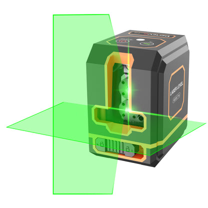 Beneya 2-Line Green Beam Laser Level with Type-C Battery