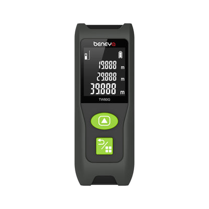 Beneya 262ft/80m Green Beam Laser Distance Meter with Angle Sensor