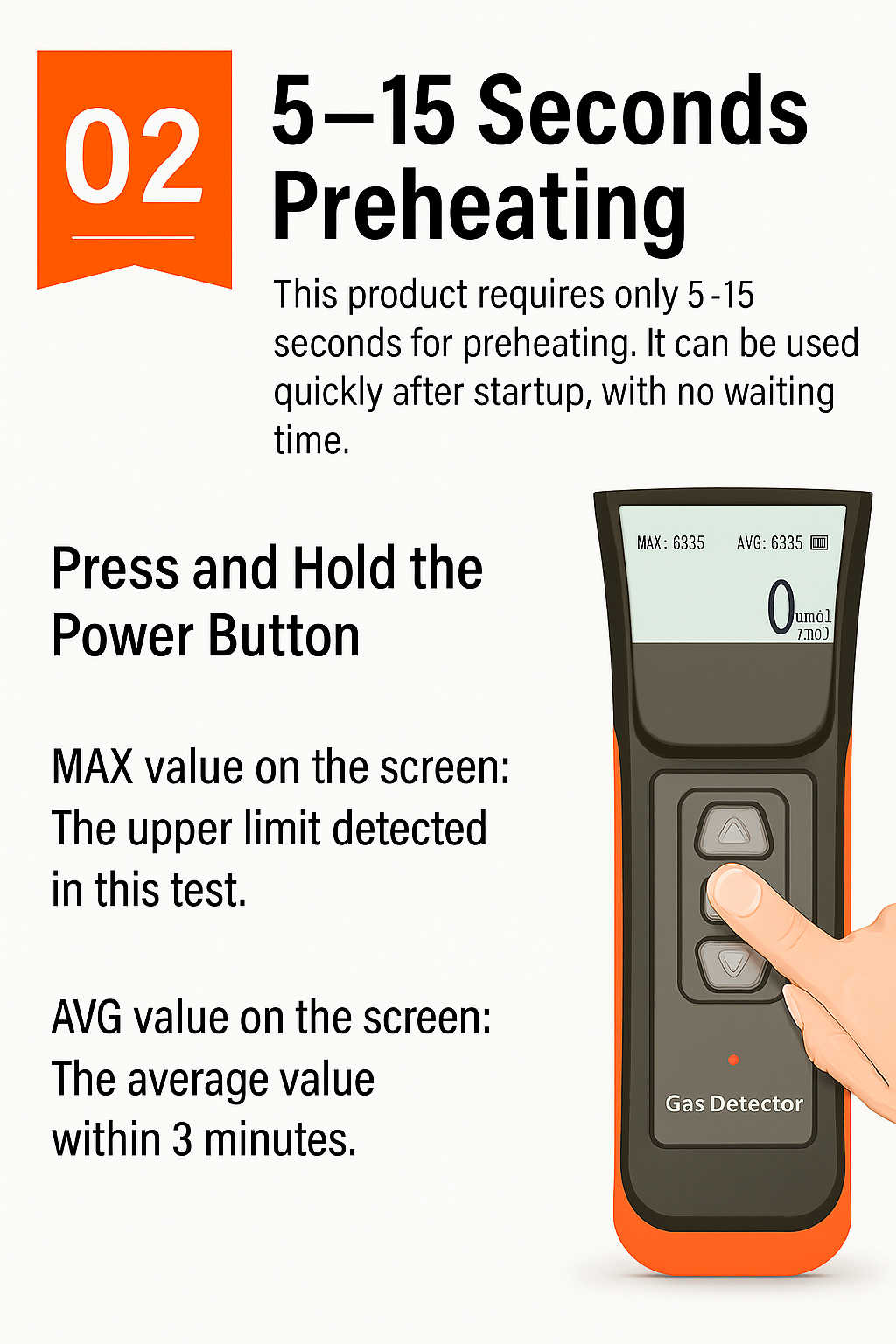 NM393 Portable Combustible Gas Leak Detector – Fast Response | 3-in-1 Alarm | Industrial Precision in Your Pocket