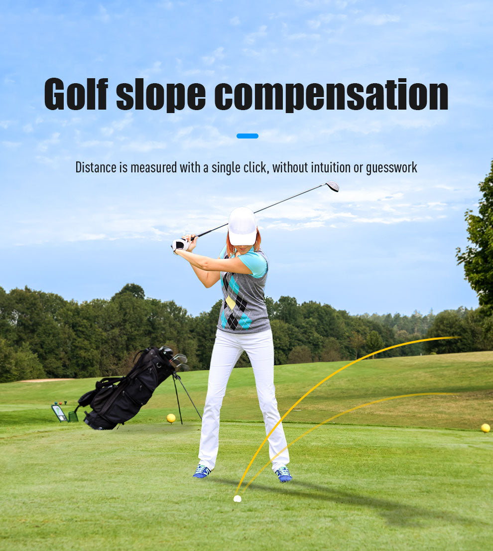 Laser Rangefinder, Beneya Golf/Hunting Rangefinder Rechargeable with 6X Magnification, LCD Display,Angle/Slope Compensation/Unit Switch/Speed/Scan/Functional Range Finder