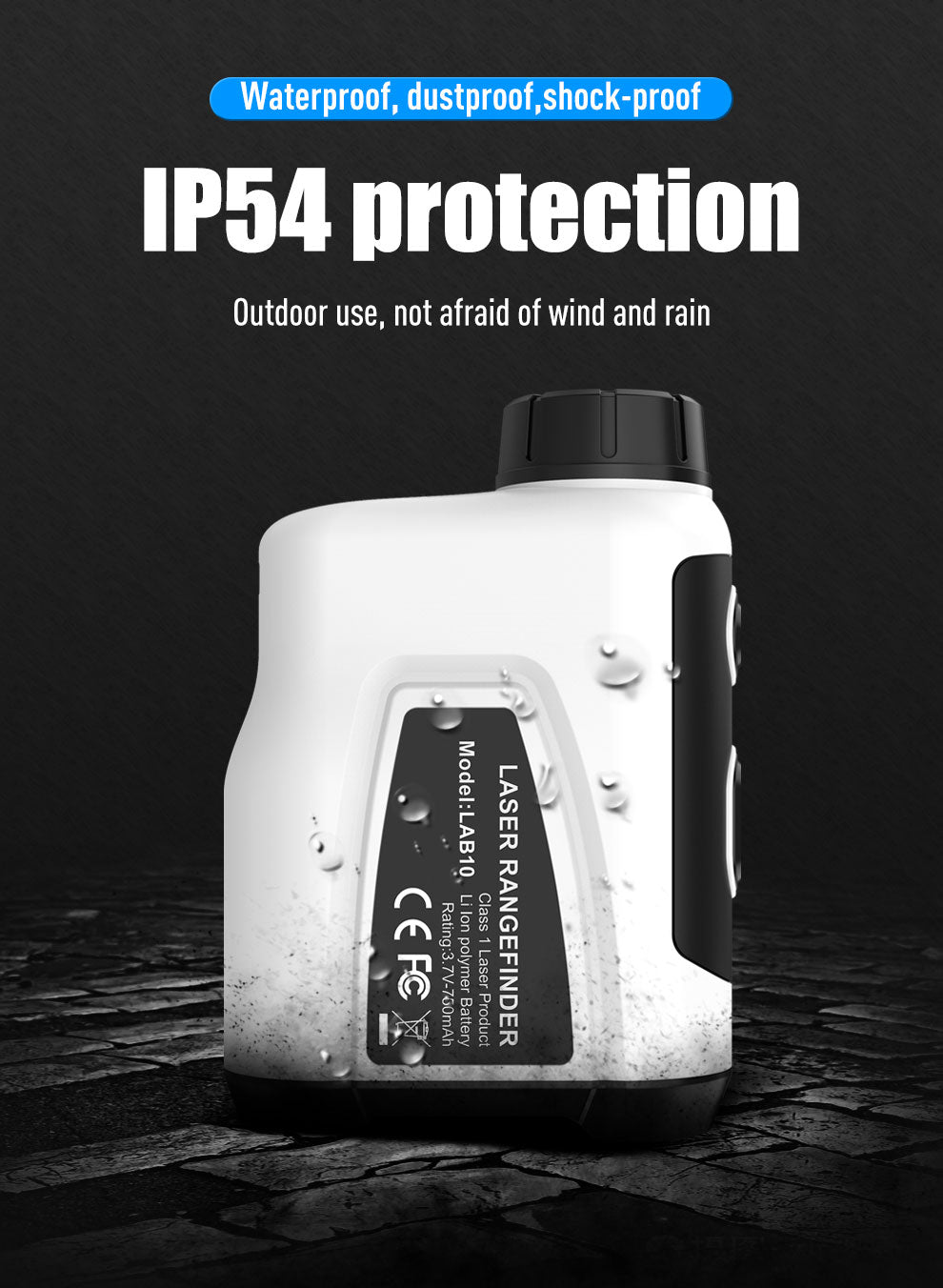 Laser Rangefinder, Beneya Golf/Hunting Rangefinder Rechargeable with 6X Magnification, LCD Display,Angle/Slope Compensation/Unit Switch/Speed/Scan/Functional Range Finder