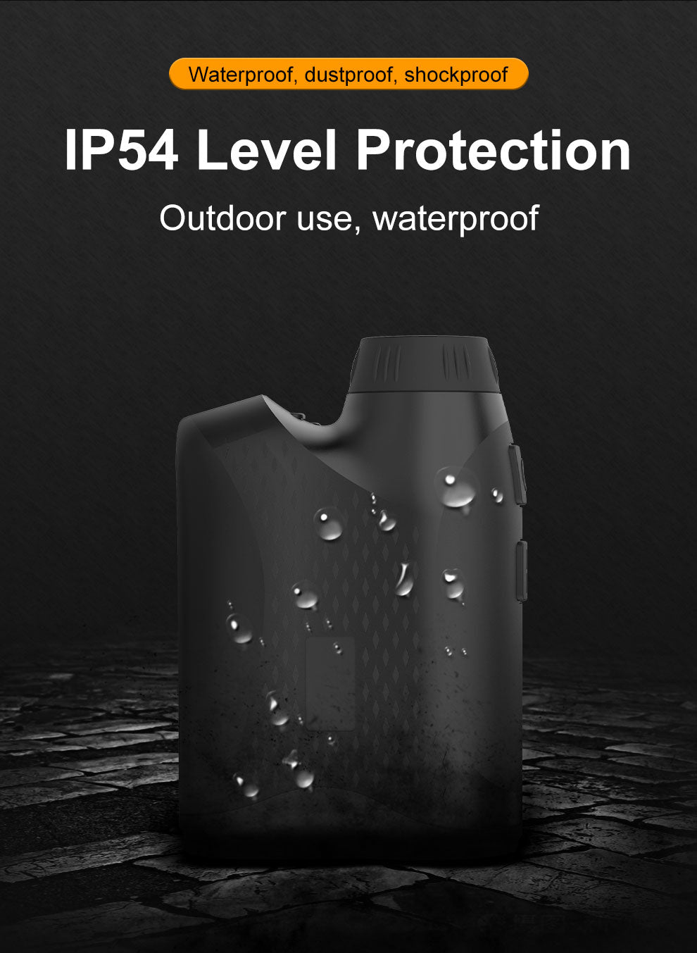 Laser Rangefinder, Beneya Golf/Hunting Rangefinder Rechargeable with 6X Magnification, LCD Display,Angle/Slope Compensation/Unit Switch/Speed/Scan/Functional Range Finder