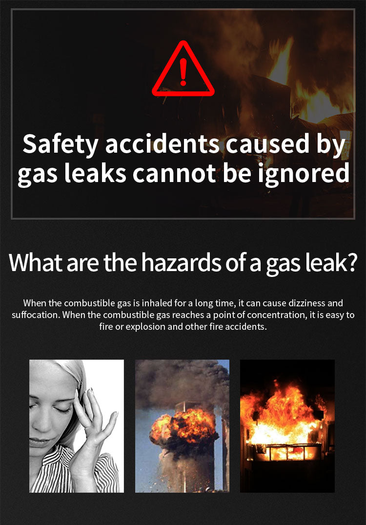 🔥 NM392 Portable Combustible Gas Leak Detector – Dual Sound & Light Alarm | High Sensitivity | Fast Response | Ideal for Natural Gas, Propane, Methane & More