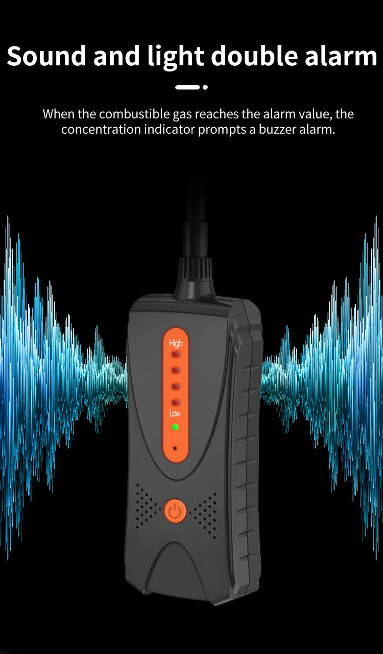 🔥 NM392 Portable Combustible Gas Leak Detector – Dual Sound & Light Alarm | High Sensitivity | Fast Response | Ideal for Natural Gas, Propane, Methane & More