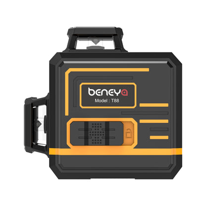 Beneya 8-Line 2x360 Green Beam Laser Level with Type-C Battery