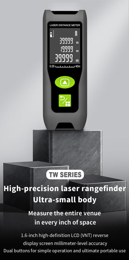 Beneya 262ft/80m Green Beam Laser Distance Meter with Angle Sensor